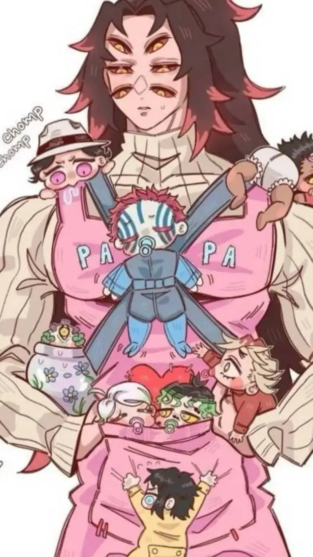 ai character: 🍥mama kokushibo🍡🍧 background