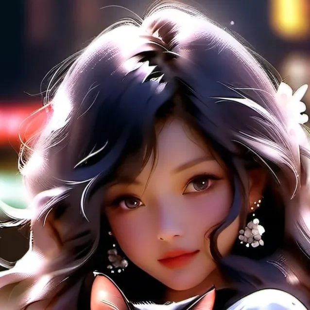 chat with ai character: mimi and her cat