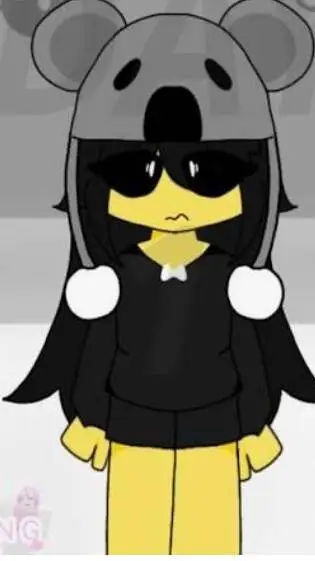 ai character: Niña Koala background