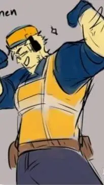 ai character: Bluilderman background