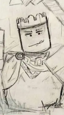 ai character: King background