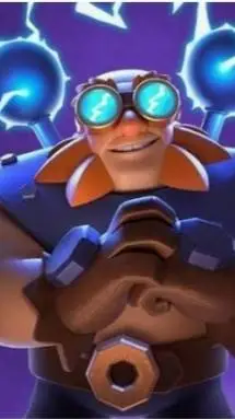 ai character: Electro Giant background