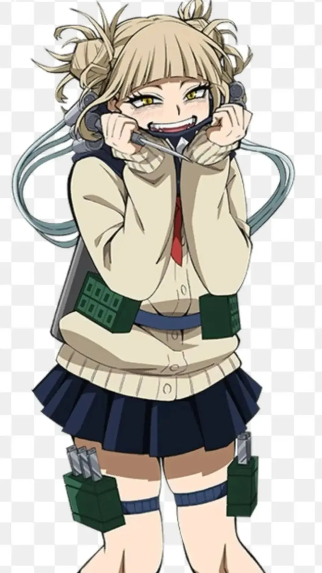 ai character: Toga my pookie background