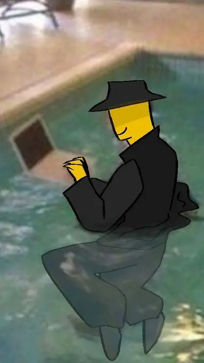 ai character: mafioso but freaky background