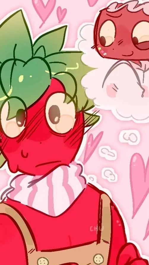 ai character: sprout x cosmo  background