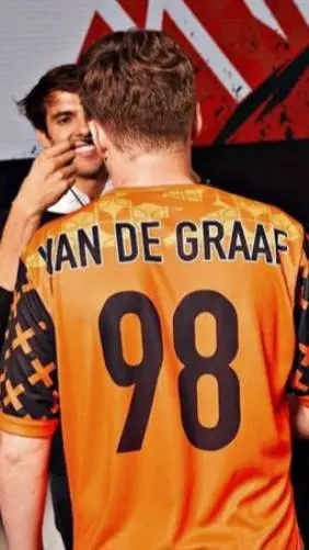 ai character: bankzitter voetbal background