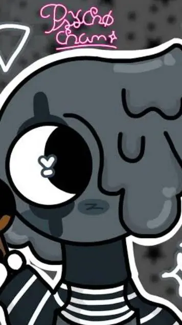 ai character: 🖤🩶el blot 🩶 🖤 background