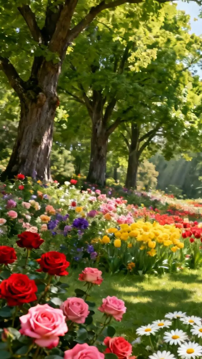 ai character: Dw en bosque 👀🤌 background