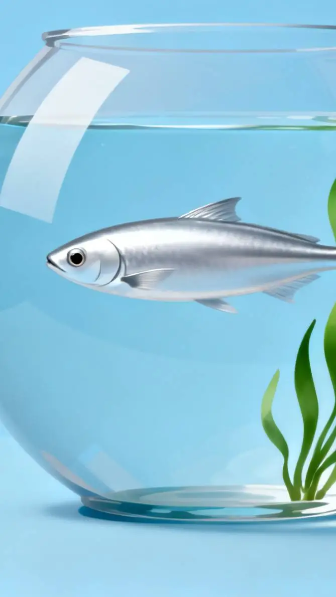 ai character: El Finn y su Pez  background
