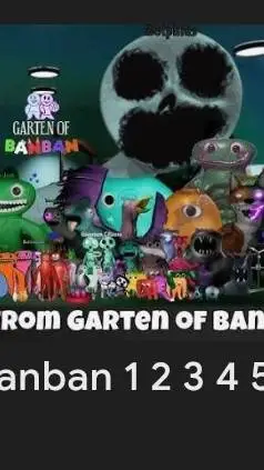 ai character: Garten of ban ban  background