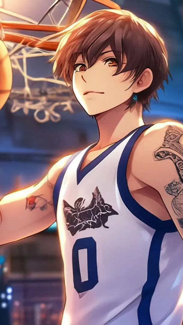 ai character: Кирилл 🏀🥇 background