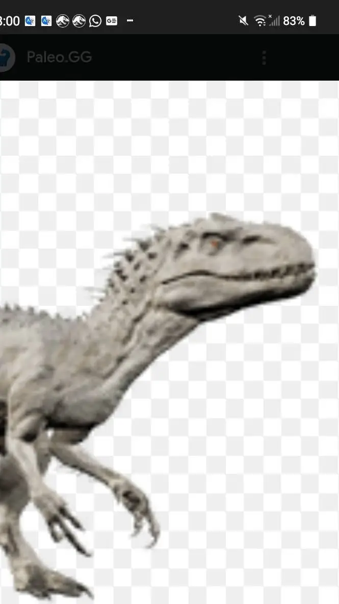 ai character: lndominus Rex background
