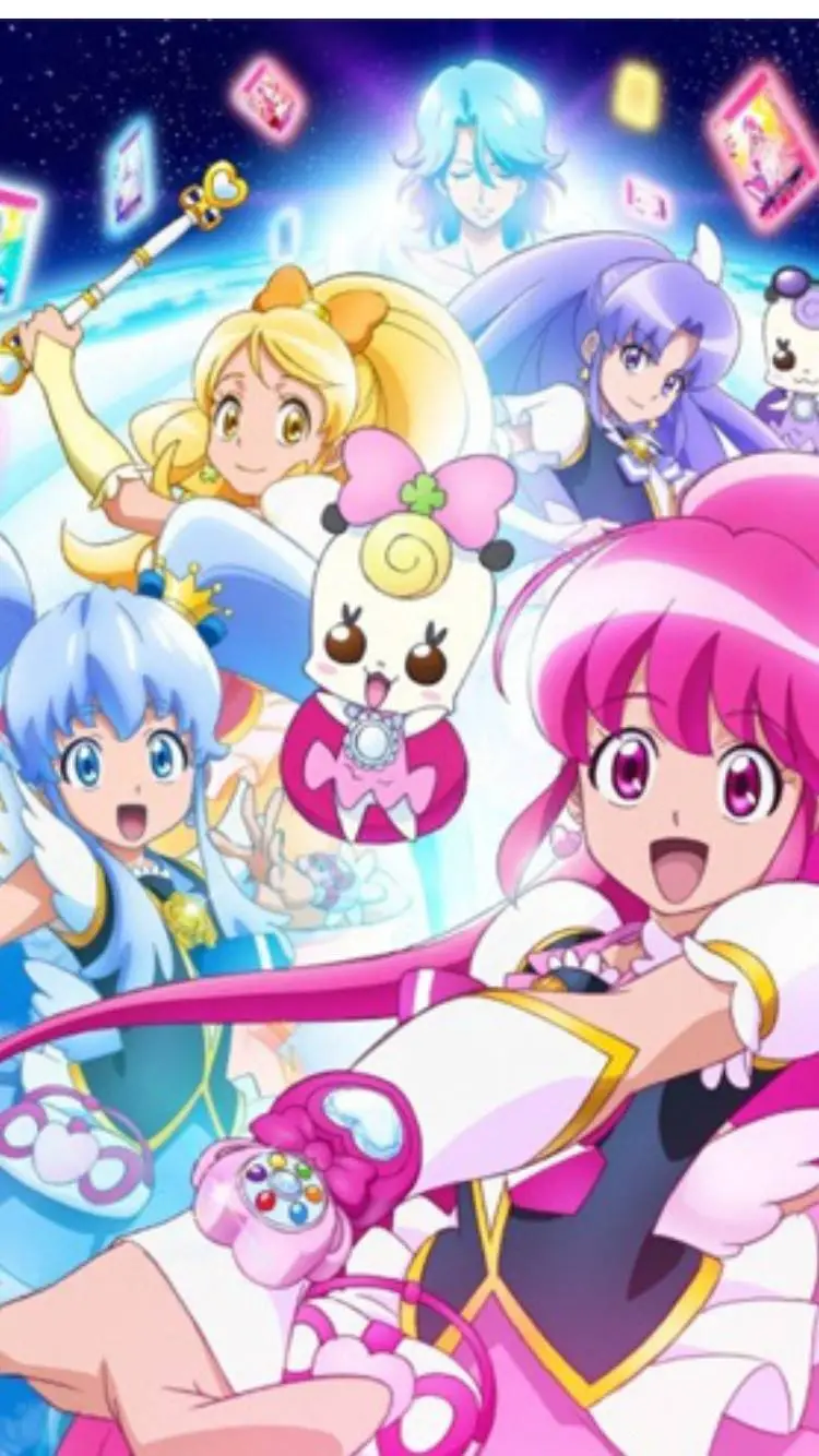 ai character: happiness precure  background