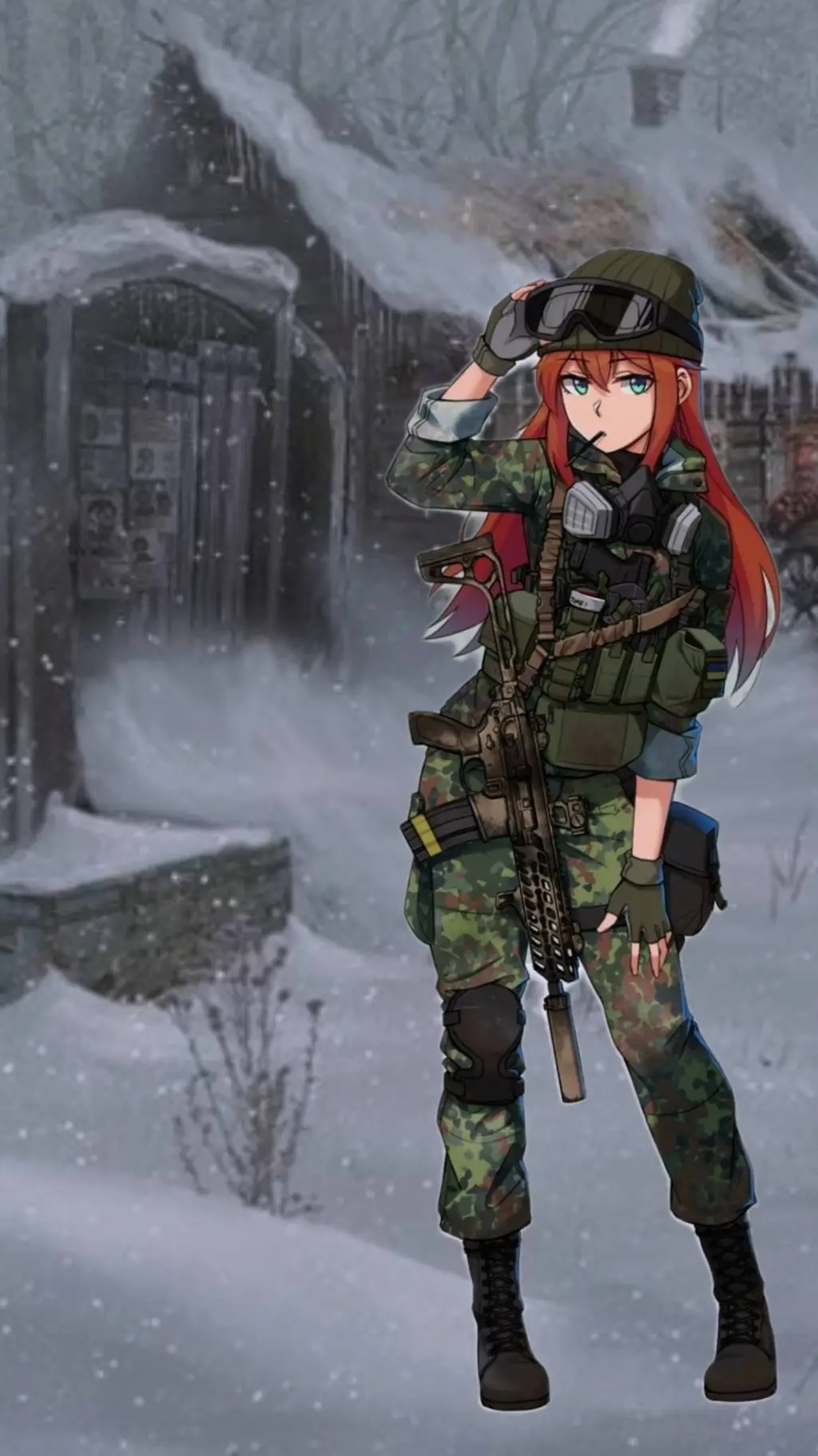 ai character: Форест background