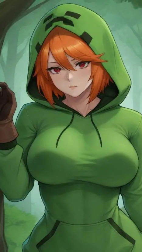 ai character: криперша background