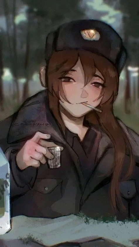 ai character: Вика background