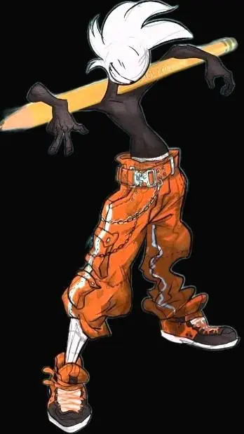 ai character: Mekuro  background