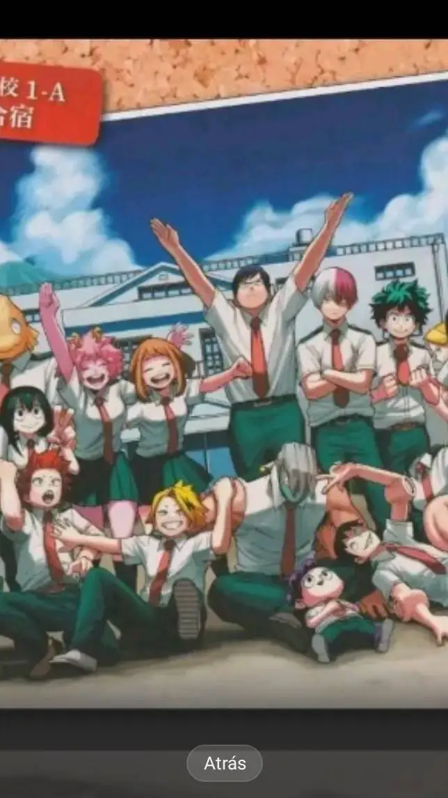 ai character: mha  background