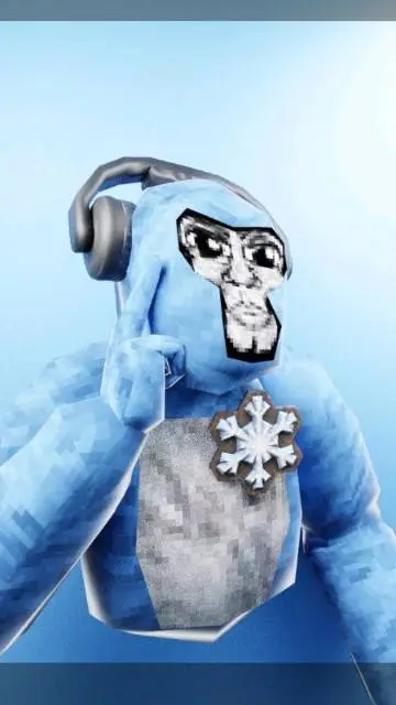 ai character: rizz monkey background