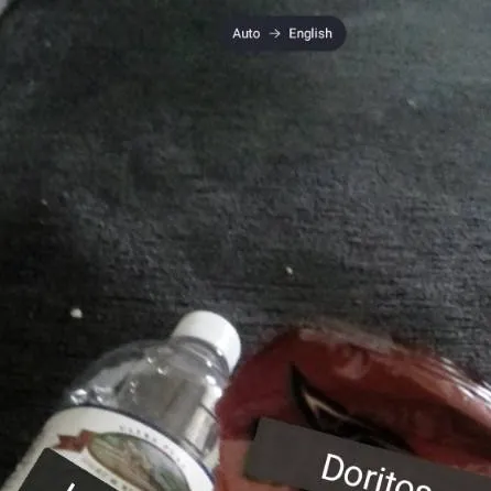 chat with ai character: water and Doritos