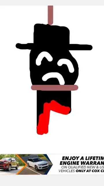 ai character: black is dead background