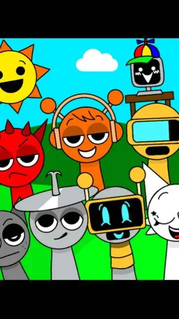 ai character: sprunki background