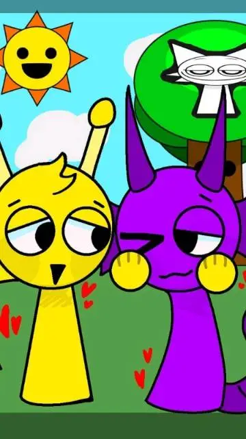ai character: Simon x durple background
