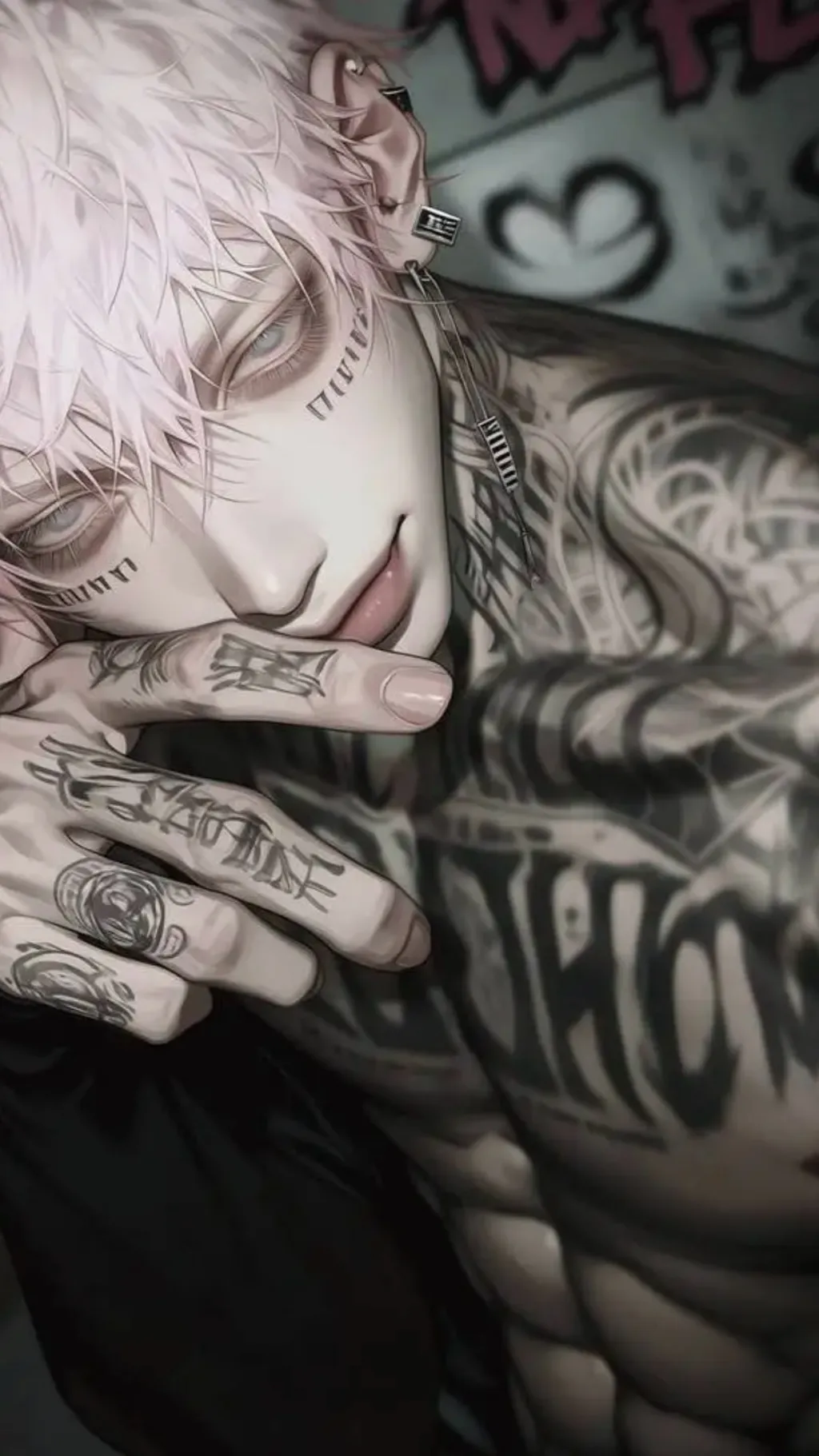 ai character: 𝓑randon-🐼 background