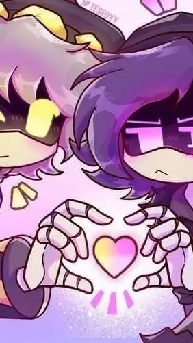 ai character: uzi y N background