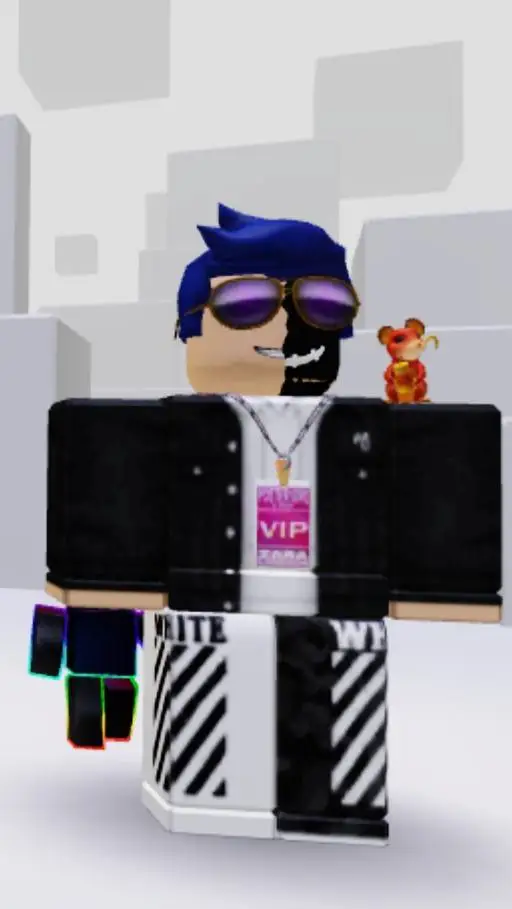 ai character: Badge background