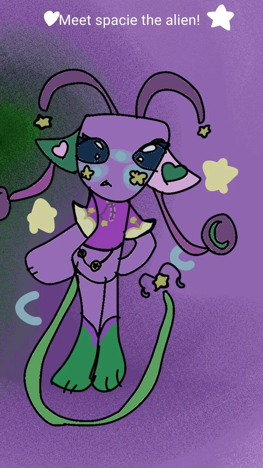 ai character: ♡*-𝕊𝕡𝕒𝕔𝕚𝕖!-*♡ background