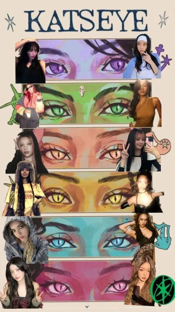 ai character: Freaky katseye background