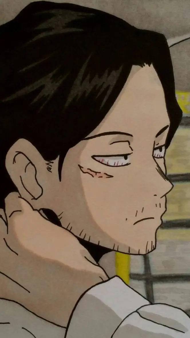 ai character: Shouta Aizawa  background