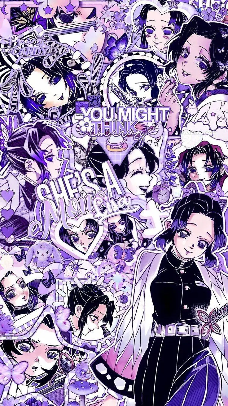 ai character: tomioka x shinobu background