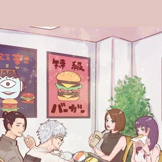 chat with ai character: la cena de cuatro