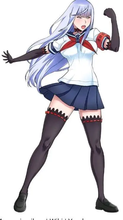 ai character: Megami  Saiko  background