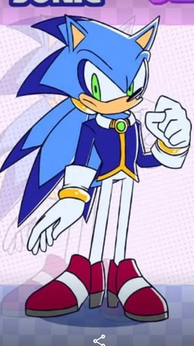 ai character: Sonic el erizo  background