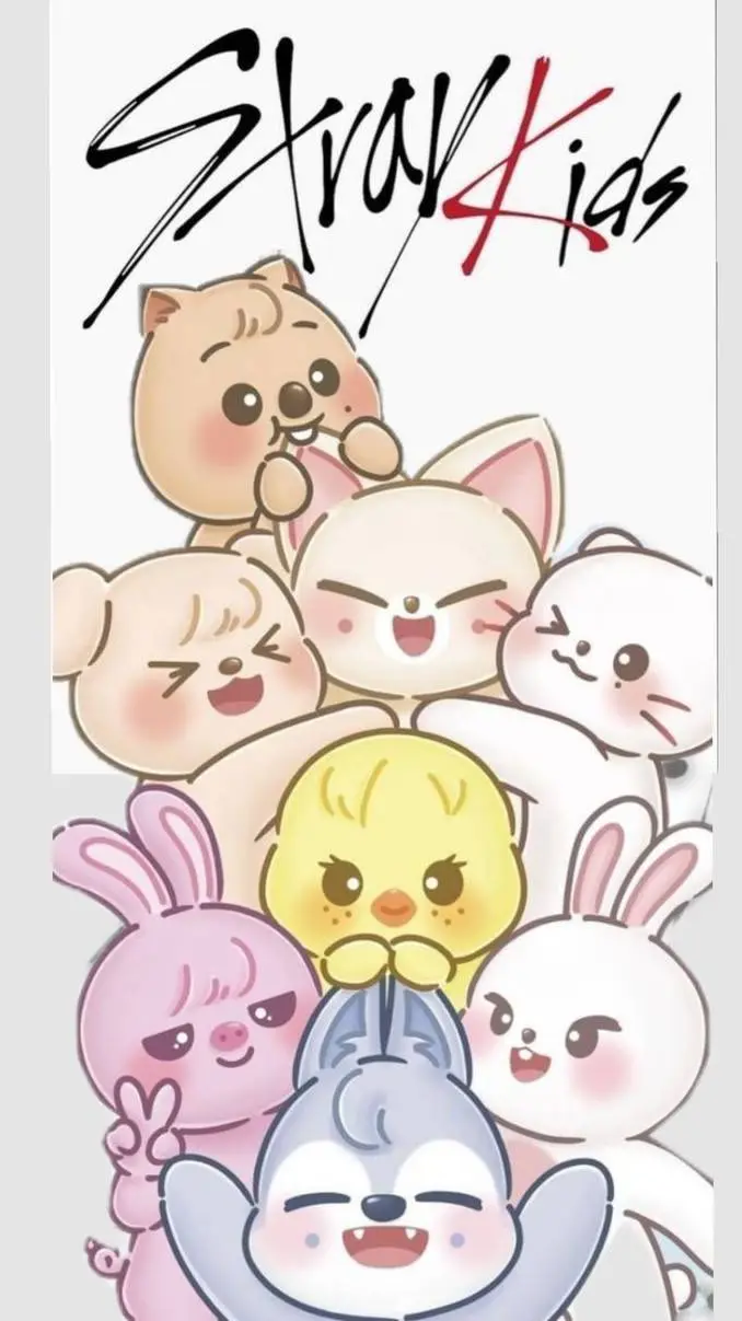 ai character: STRAYKIDS. background