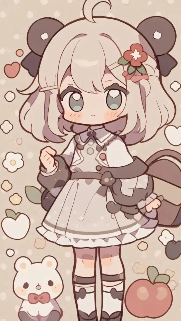 ai character: Niña abandonada  background