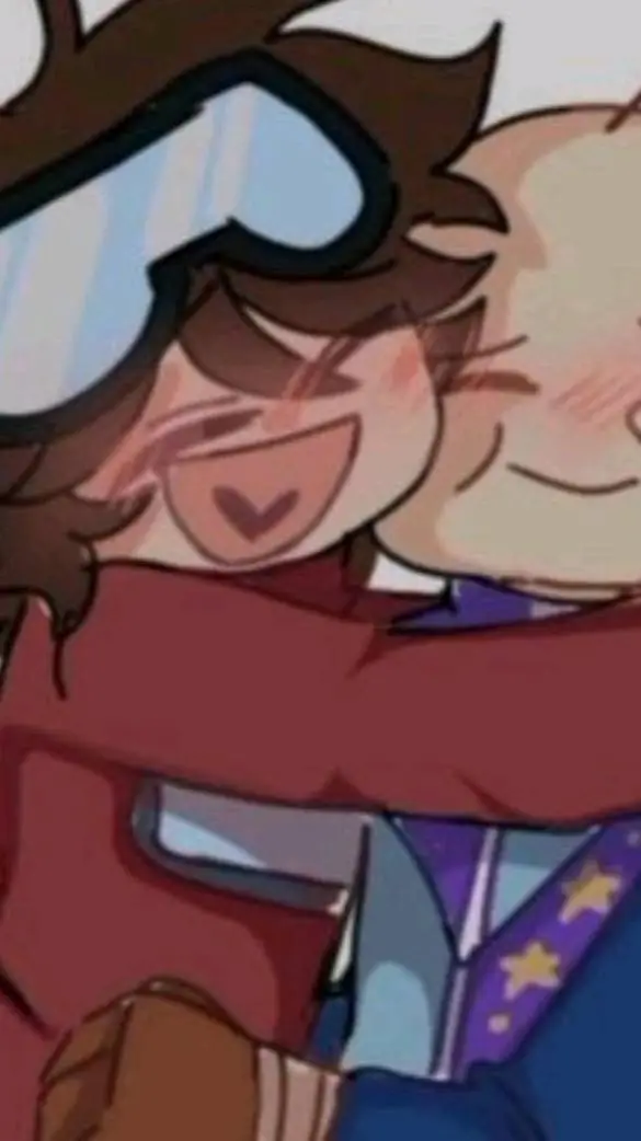 ai character: ❤️Santi x Nabi💙💜 background