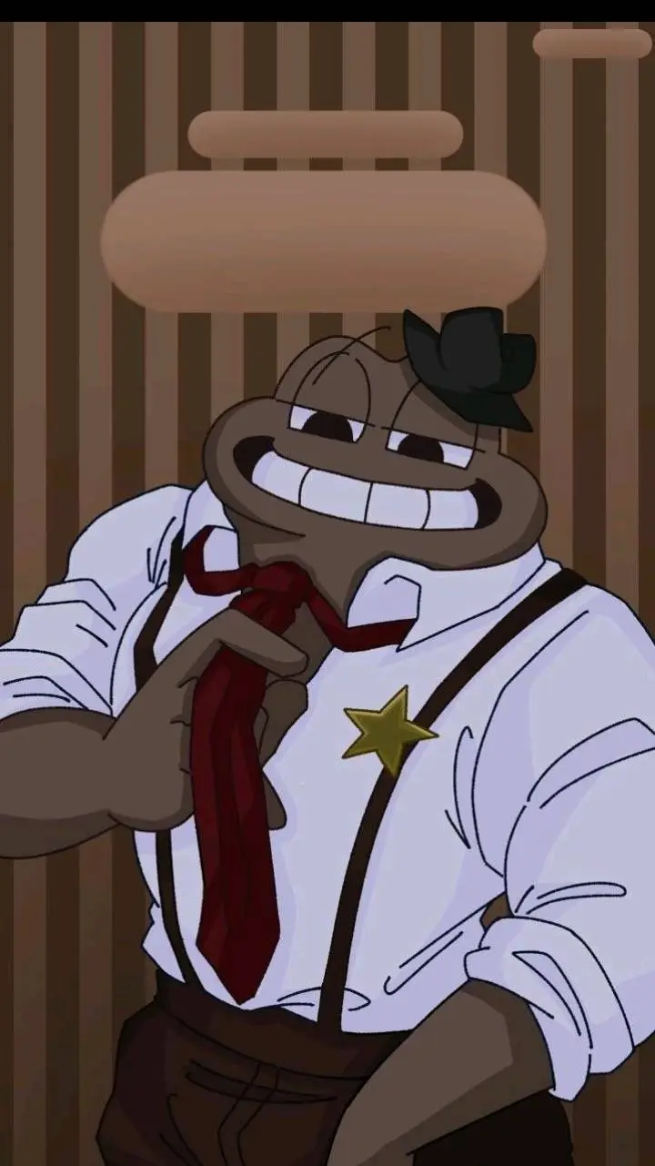 ai character: Sheriff toadster background