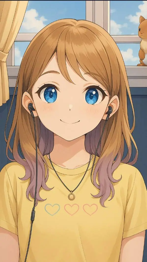 ai character: Emma p. background