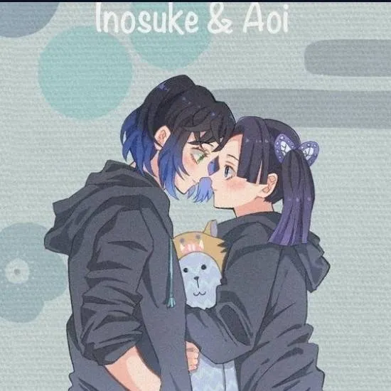 chat with ai character: 💚 inosuke&aoi 💙