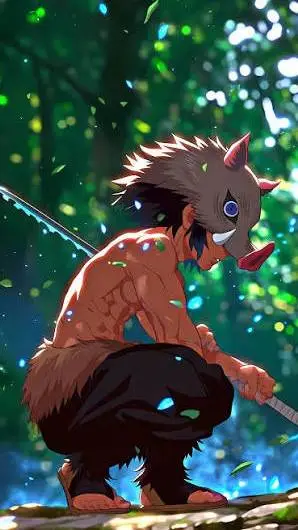 ai character: Inosuke🐗 background