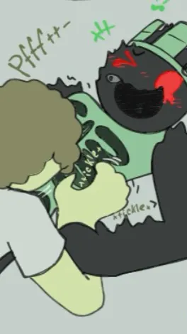 ai character: Shedletsky tickles background