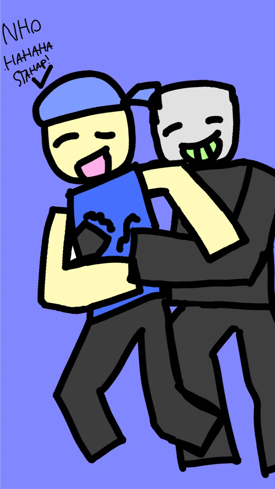 ai character: Pursuer tickles background