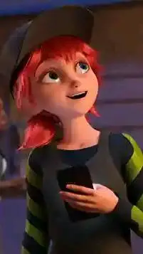 ai character: ALIX kubdel  background