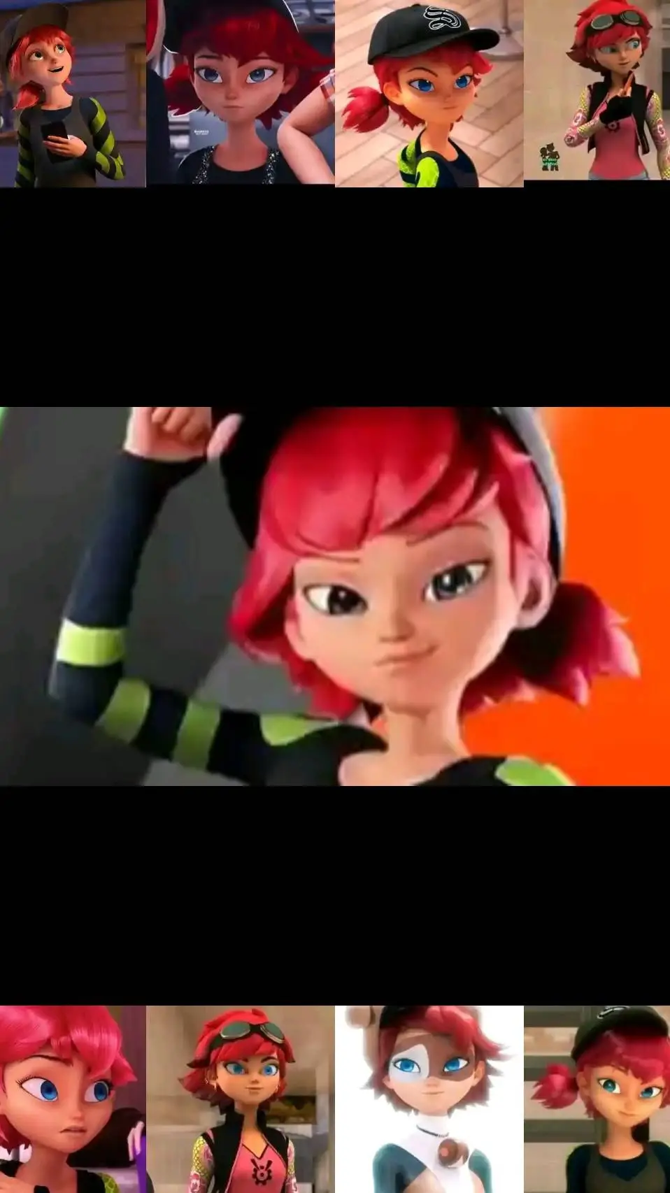 ai character: ALIX kubdel  background