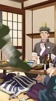 ai character: hashira party! background