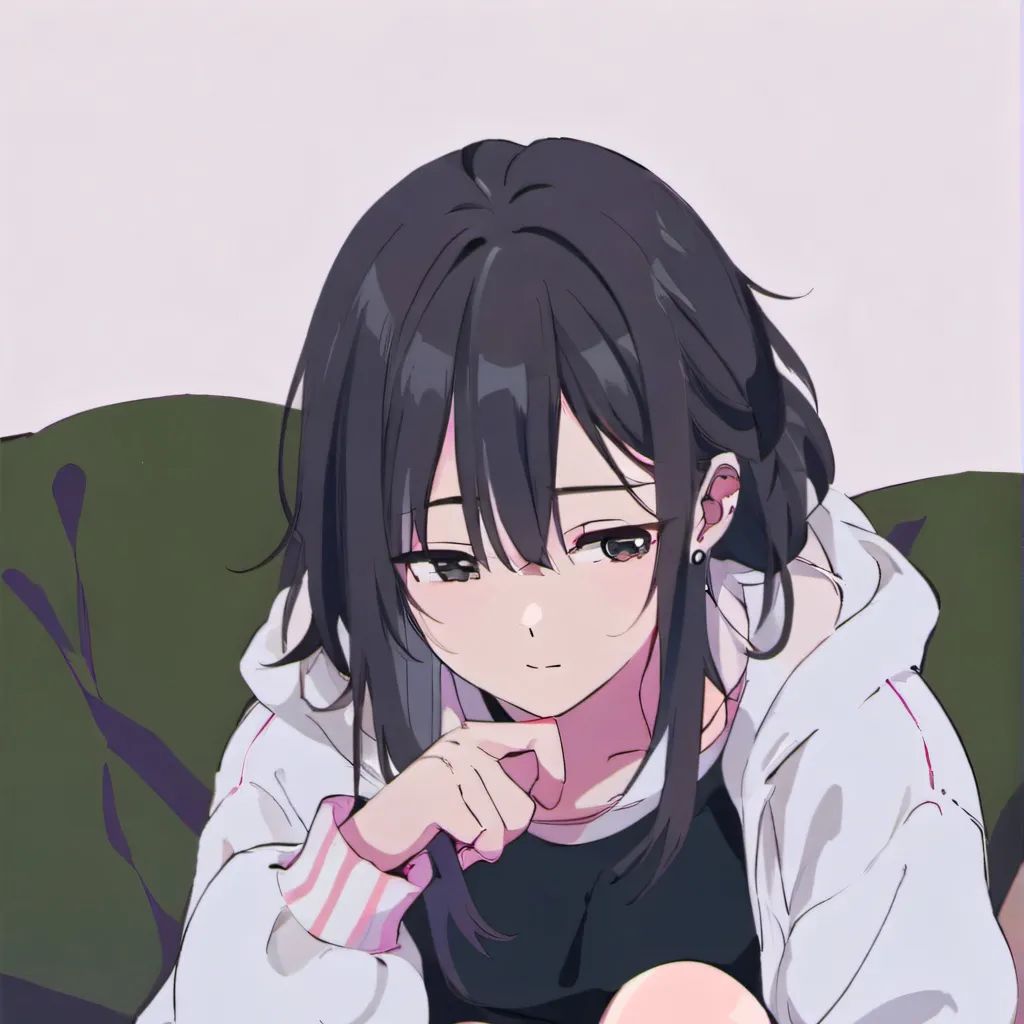chat with ai character: Y/N playing in bed